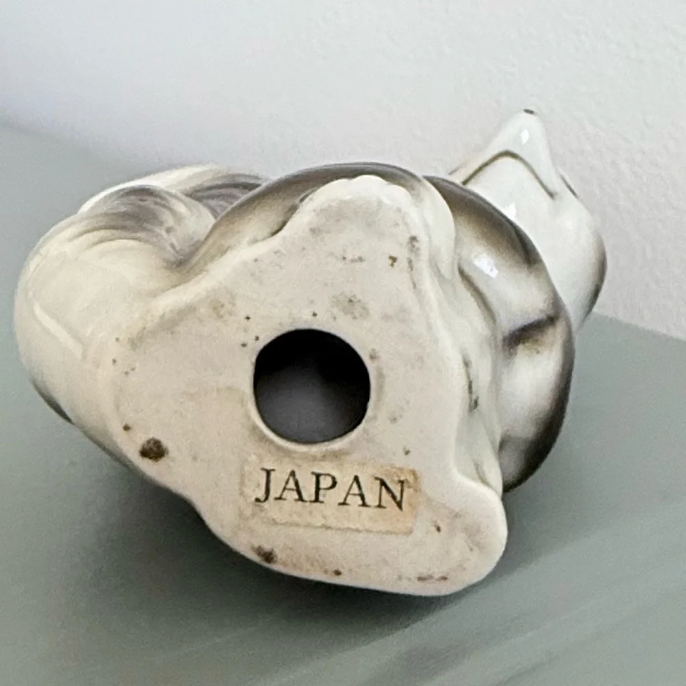 Vintage Relco Japan porcelain squirrel figurine